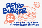 Ontro Buck - Decorative Marker Font, a Handwritten Font by figuree studio (Thumbnail 6 of 7)