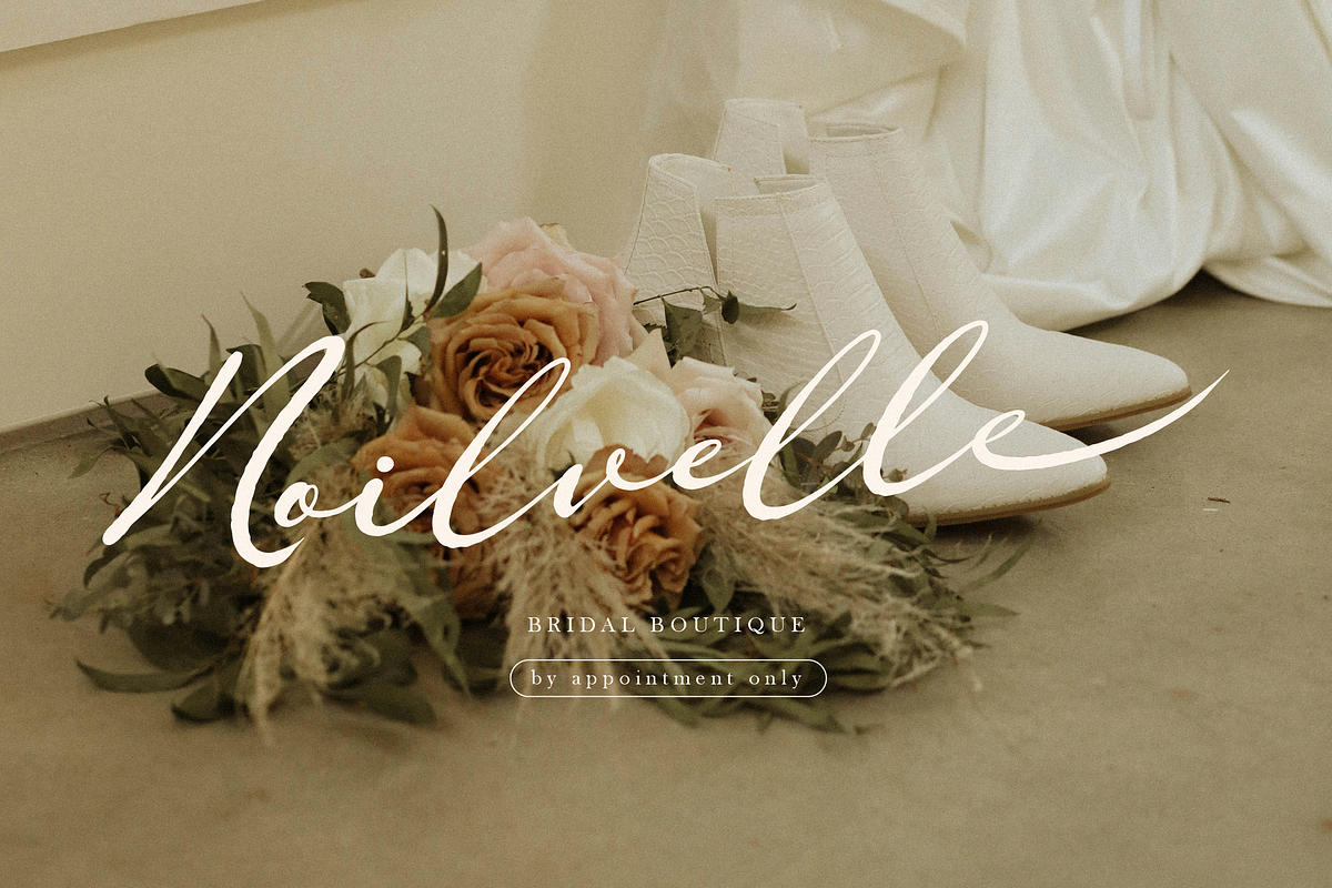 Ranuficah Elegant Calligraphy Script, a Script Font by gracetype_studio (Photo 4 of 12)