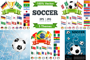 Soccer Posters and Concepts, a Sport Illustration by TAlex