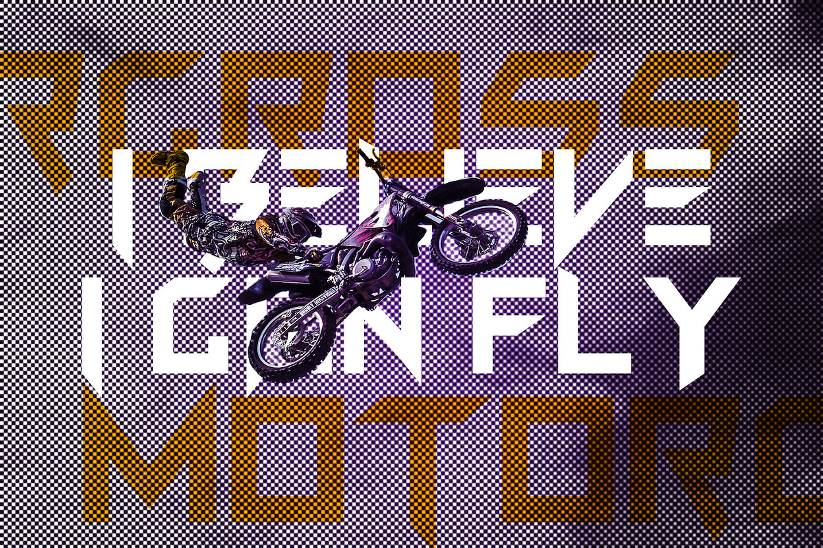 Fun Games - Futuristic Display Font, a Sans Serif Font by StringLabs (Photo 6 of 11)