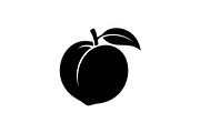 Peach Leaf Silhouette Collection, an Object Graphic by Designer_Momina (Thumbnail 3 of 3)