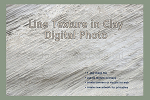 Neutral Lines In Clay Texture Photo