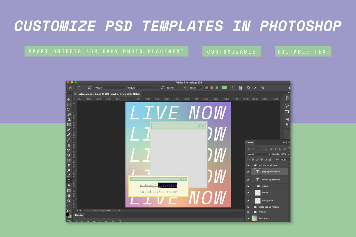 Retro Computer Aesthetic Instagram, a Social Media Template by Liseno Designs (Photo 7 of 8)