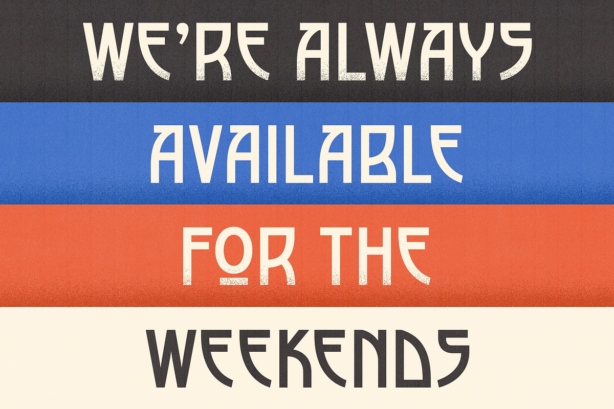 CS Lempo – Art Deco Font, a Sans Serif Font by Craft Supply Co. (Photo 4 of 8)
