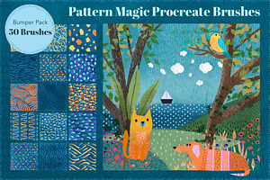 Pattern Magic Procreate Brushes