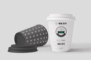 Coffe Paper Cups Mock-up 3, a Cups & Container Mockup by Nevada63 (Thumbnail 1 of 4)