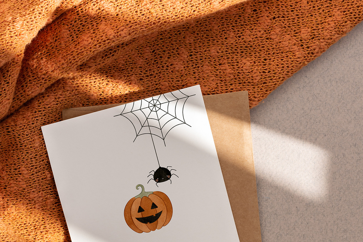 Watercolor Cute Halloween Set, a Decorative Illustration by Carol Lozove (Photo 9 of 26)