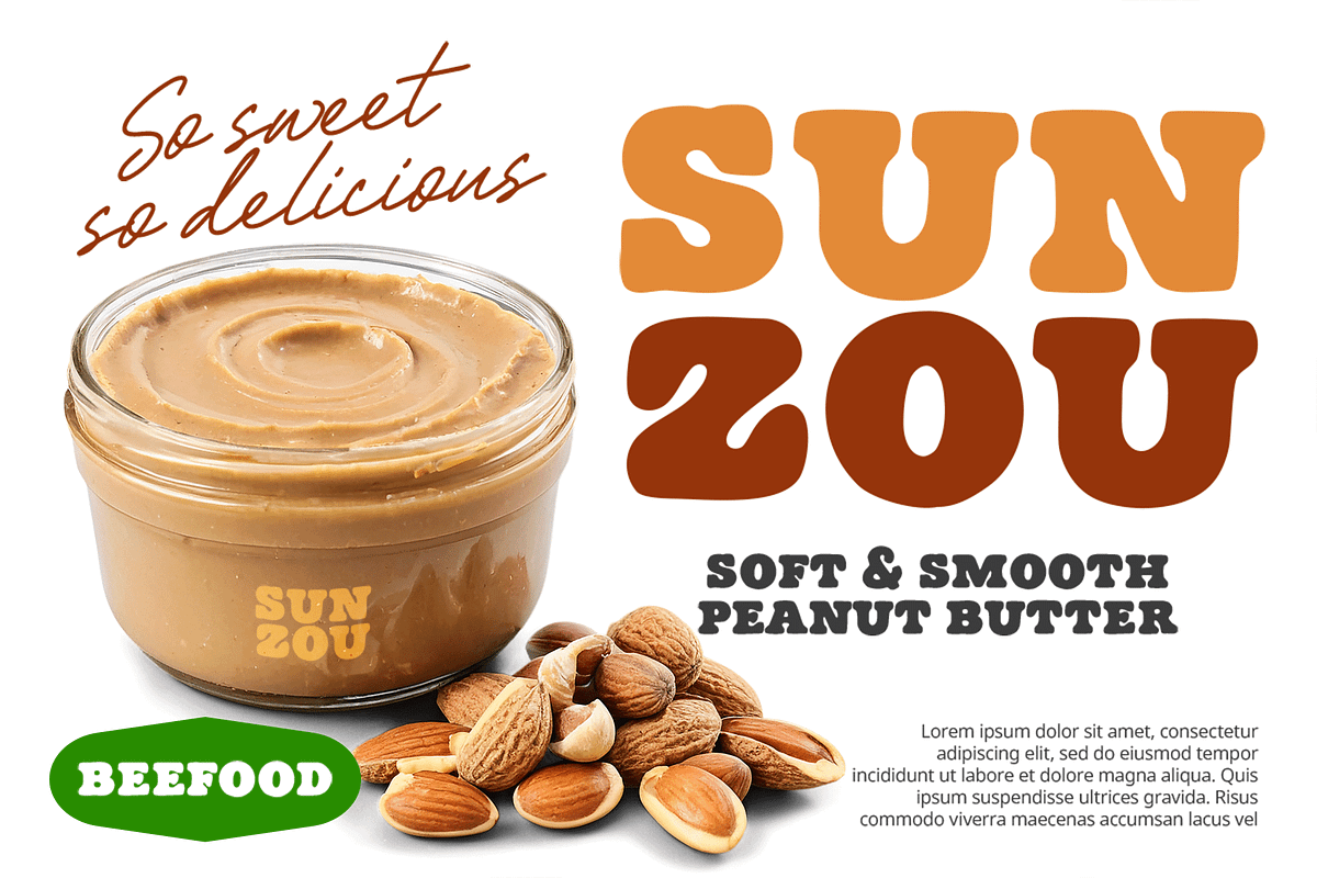Nuts Bold – Bold Serif Typeface, a Serif Font by overlaytemplates (Photo 2 of 5)