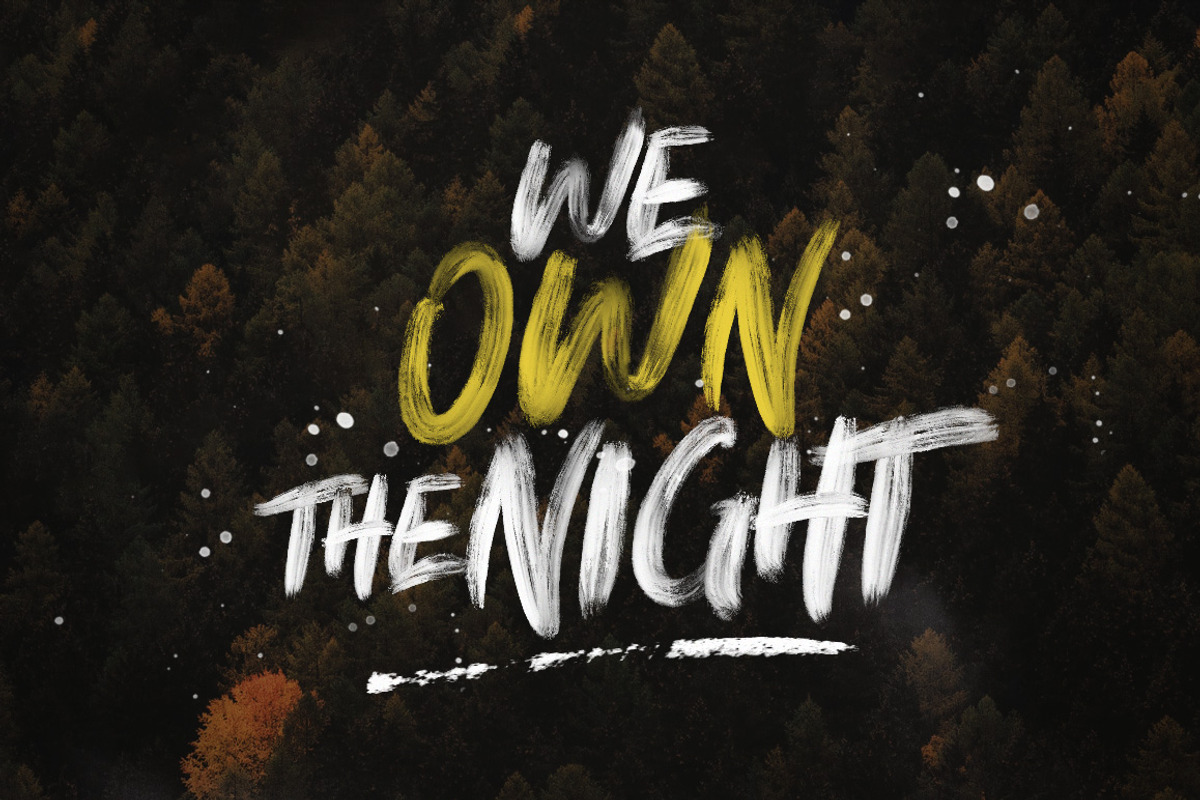 Blackyard OpenType - SVG Font preview 8
