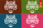 FIGHTER II - Vector illustration, an Animal Illustration by Artistic & Unique (Thumbnail 5 of 12)