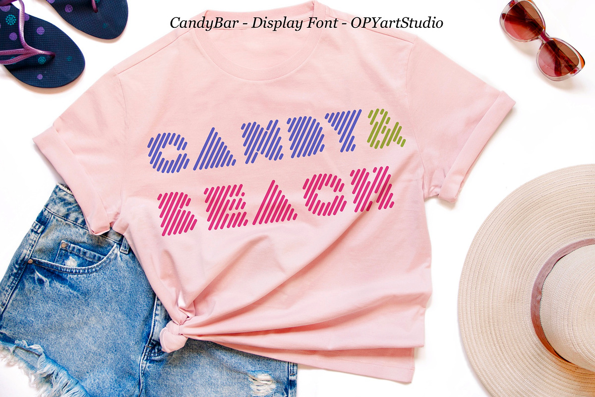 CandyBar - Creative Display Font, a Font by OPY ArtStudio (Photo 3 of 5)