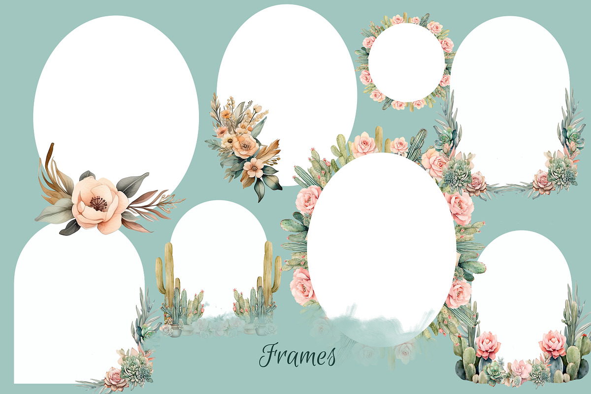 Southwestern wedding design elements, an Object Graphic by Mrs.Swan_Design (Photo 6 of 10)