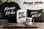 Ravage Strike – Brush Display Font, a Script Font by Wow Magic (Thumbnail 2 of 4)