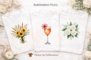 Vintage Botanical Wedding Clipart, an Illustration by Artnoy (Thumbnail 5 of 8)