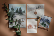 Winter Landscapes, a Seasonal Illustration by Design X0 (Thumbnail 9 of 16)