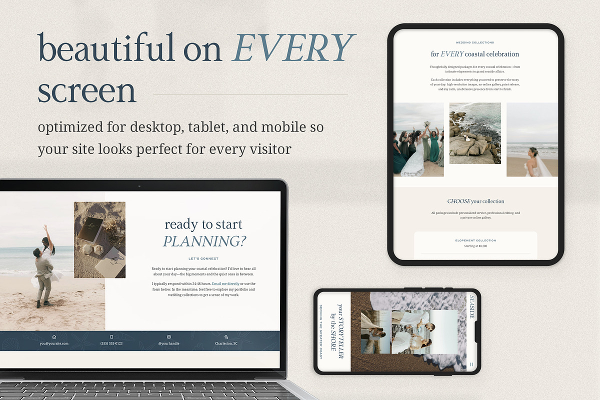 Seaside Framer Template, a Websites & App Template by Jasmine Creative Co (Photo 6 of 8)