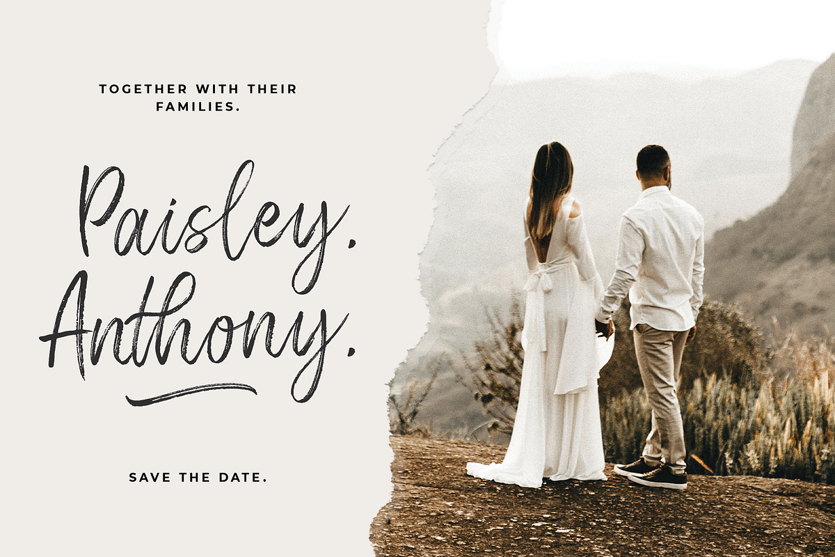 Black Borough Brush Font, a Script Font by sizimon (Photo 5 of 9)