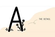 Tiny flowers font, a Sans Serif Font by Nyla.Studio (Thumbnail 3 of 9)