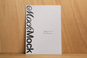 Poster Mockup / Letterhead Mockup