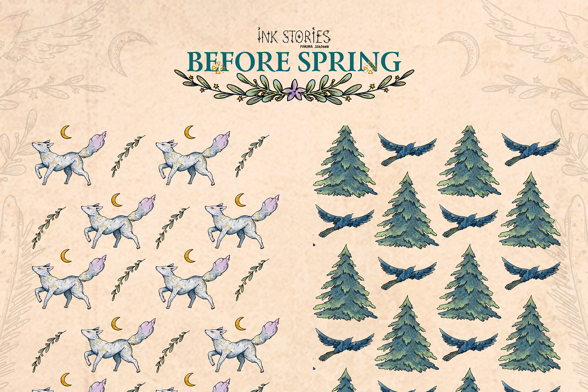 Before Spring | Late Winter Set, a Seasonal Illustration by Ink Stories (Photo 18 of 22)