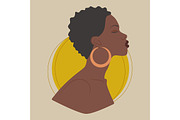 Set of young black women avatar, a Person Illustration by NatalyN (Thumbnail 3 of 4)