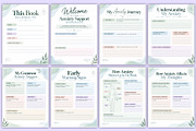 Anxiety Support Workbook | Calming, a Stationery Template by Mustafiz (Thumbnail 2 of 4)
