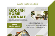Real estate social media banner, a Decorative Illustration by Photoshop Action (Thumbnail 2 of 17)