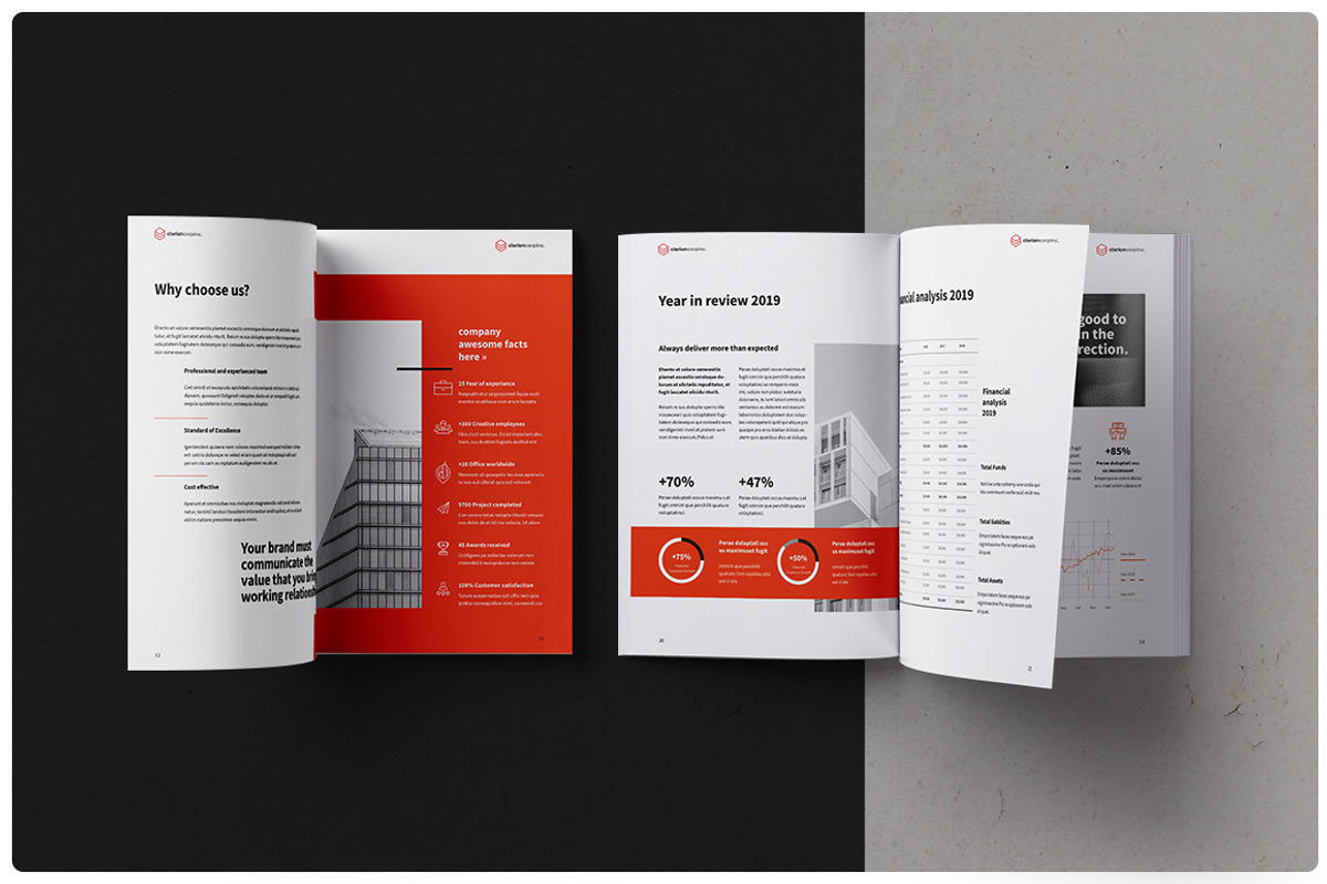 Company Profile, a Brochure Template by GraphicsEgg (Photo 3 of 9)