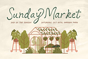 Botanist Hand - Display Font, a Handwritten Font by Inviline.co (Thumbnail 3 of 10)