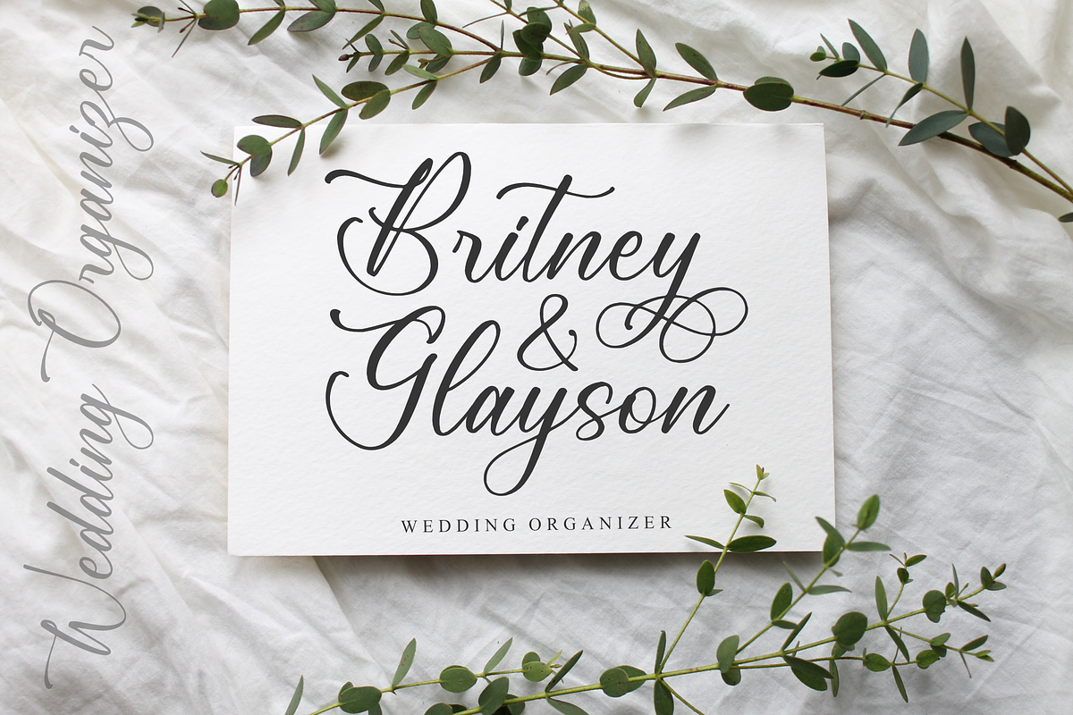 Gattenburg Mikalia Script Font, a Script Font by Storytype Studio (Photo 9 of 15)