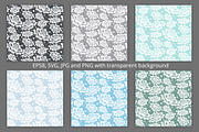 Seamless Lace Floral Patterns, a Pattern Graphic by Sveta Aho (Thumbnail 3 of 4)
