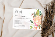 Canva Details Card, an Invitation Template by ShineOnWedding (Thumbnail 1 of 12)