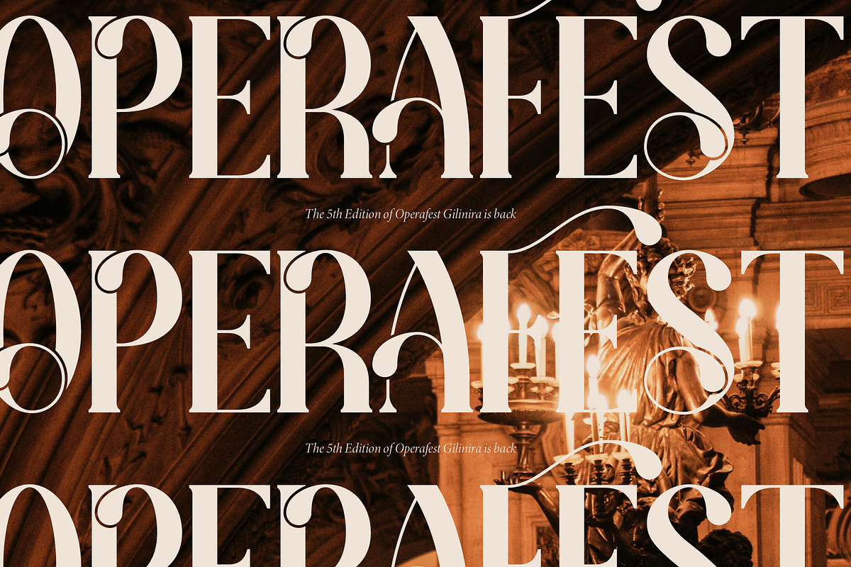 Bling Gilinira | Display Serif Font, a Serif Font by Denustudios (Photo 7 of 15)