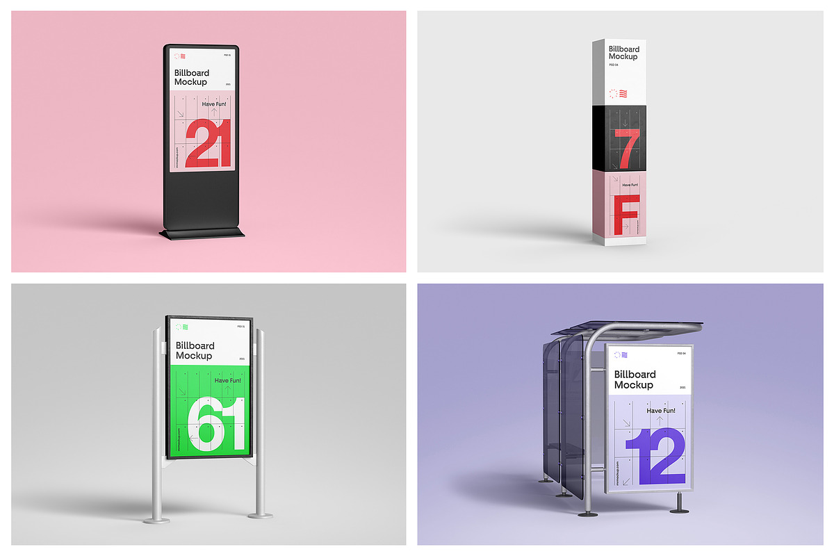 Billboard Mockups + Banners & Signs, an Advertising Mockup by Mr.Mockup™ (Photo 13 of 16)