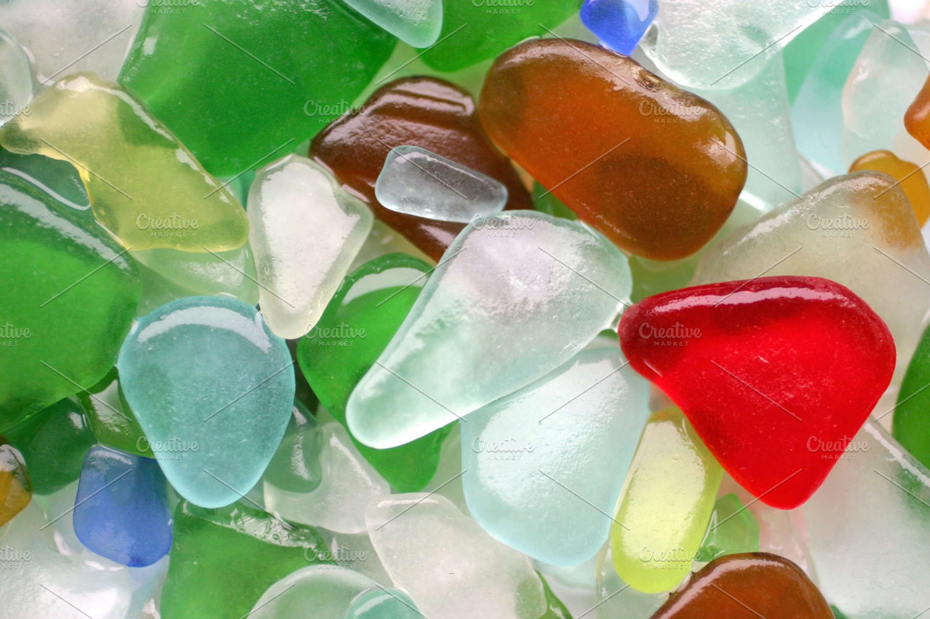 Wet Glass Pebbles, a Nature Photo by BOOCYS