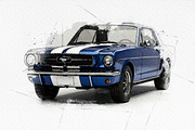 Ultimate Watercolor Car Photo Effect, an Action Add-On by 3d_model_tifotizi (Thumbnail 4 of 7)