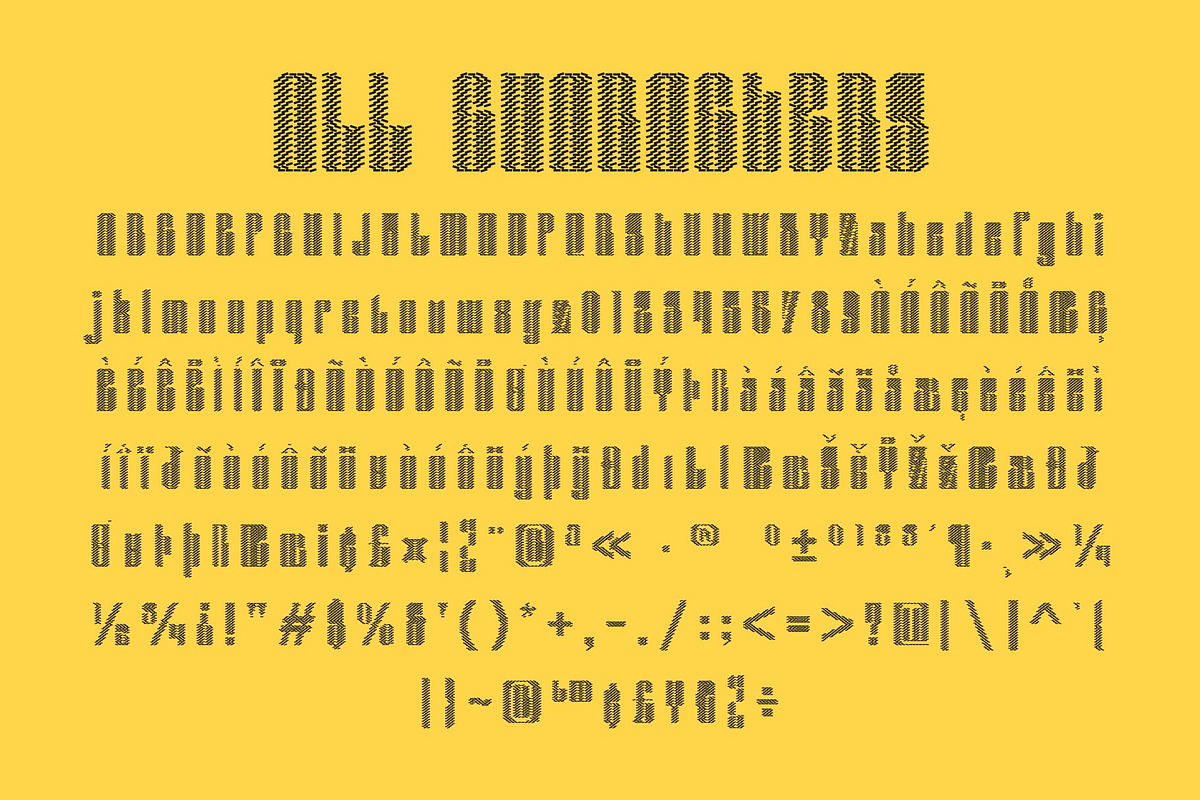 Sazzle Bricks, a Sans Serif Font by Craft Supply Co. (Photo 8 of 8)