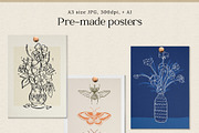 Flowers & Insects | Black Ink Art, an Illustration by amber&ink (Thumbnail 9 of 12)