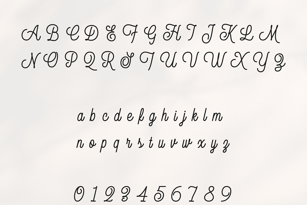 Nancy – Charming Monoline Script Fon, a Handwritten Font by Creative Foundry (Photo 6 of 8)
