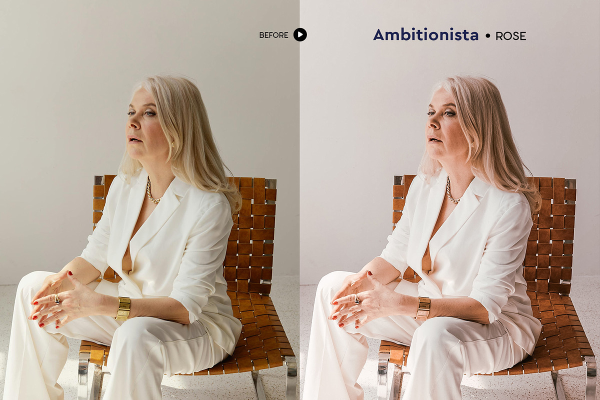 Abmbitionista Portrait Presets, a Preset Add-On by Presetrain Co. (Photo 3 of 10)