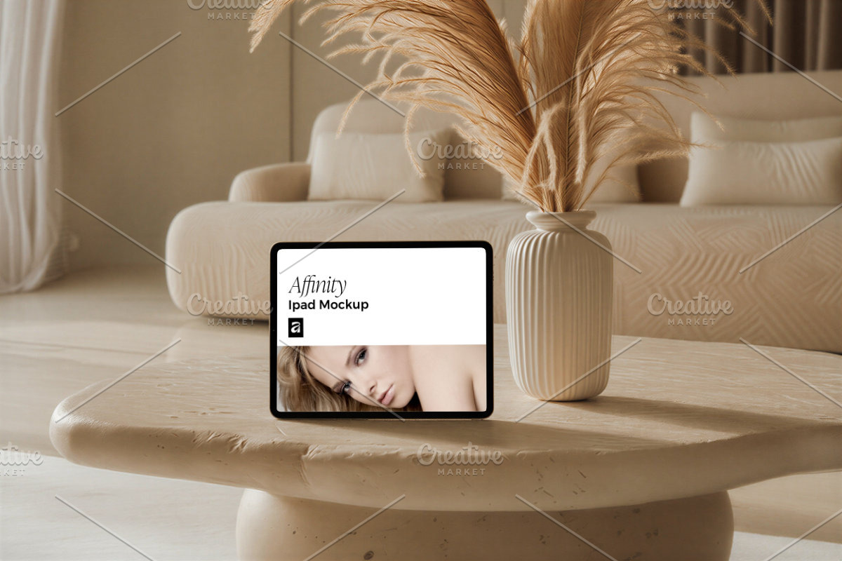 5 iPad Affinity HD Mockup Bundle, an iPad Mockup by Studio Marmotte (Photo 2 of 9)