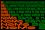 NoMo Sans, a Font by Sudtipos (Thumbnail 2 of 9)