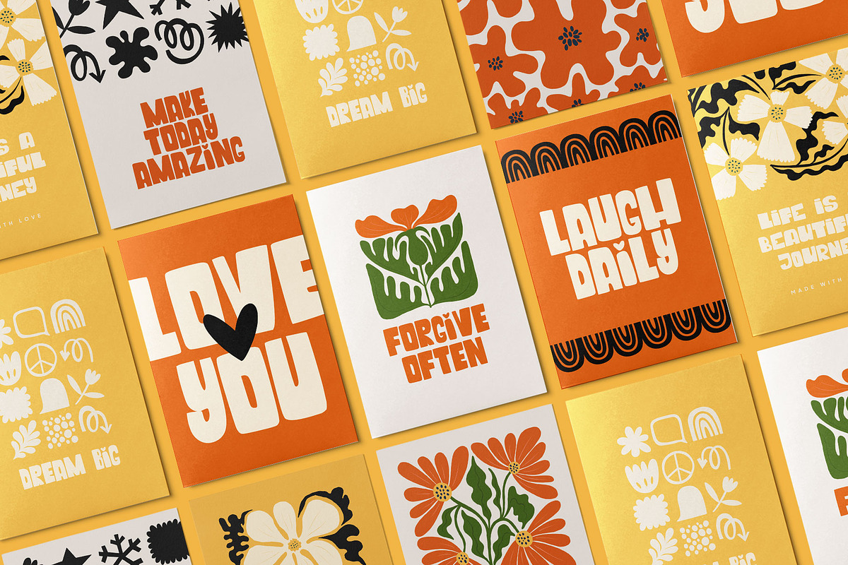 Modern Leleka | Bold Font, a Handwritten Font by Leleka.Store (Photo 10 of 15)