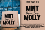 Mintmolly - Modern Decorative Font, a Sans Serif Font by overlaytemplates (Thumbnail 3 of 6)