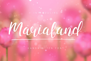 Marialand Font