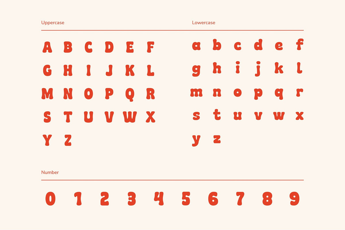 Plumpie - Bold Display Font, a Sans Serif Font by Studio Moara (Photo 2 of 8)