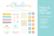 Okashi Bloggin' Pack, a Templates & Theme by tomodachi studio (Thumbnail 2 of 3)