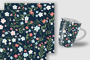 Gentle Wildflowers Digital Papers