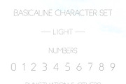 Basicaline Font Family - Sans Serif, a Sans Serif Font by RC graphics (Thumbnail 8 of 21)