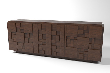 Lane Staccato Dresser 3d model, a Furniture 3D Model by Printztop